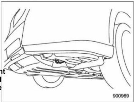 SUBARU 2019 - ▼ Front towing hook - 1
