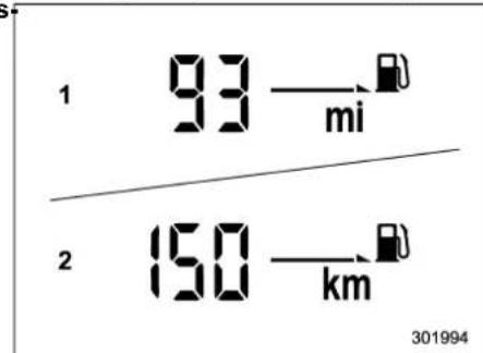 SUBARU 2019 - ■ Driving information display NOTE - 3