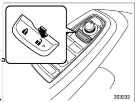 SUBARU 2019 - Setting audible signal operation (models without "keyless access with push-button start system") - 1