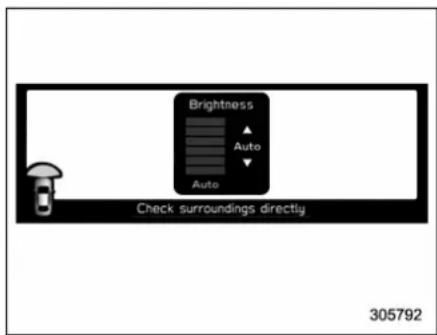 SUBARU 2019 - ∇ Brightness setting - 1