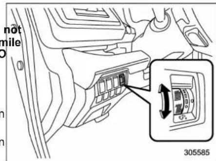 SUBARU 2019 - ■ Combination meter settings - 1