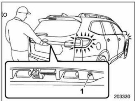 SUBARU 2019 - ■ Unlock using PIN Code Access - 1