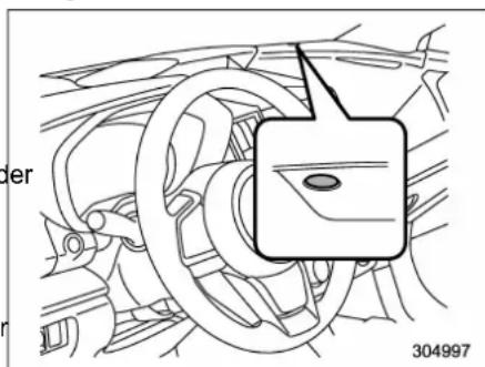 SUBARU 2019 - When exiting: - 1