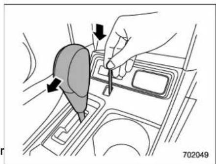 SUBARU 2019 - ■Shift lock function - 3