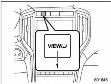 SUBARU 2019 - & How to access the Front View Monitor - 1