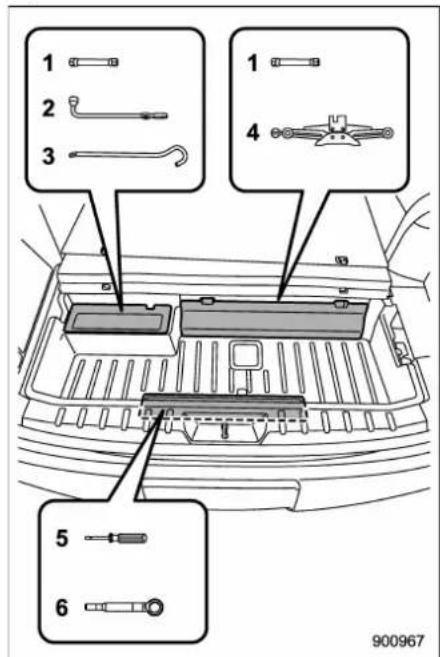 SUBARU 2019 - 9-2. Maintenance tools on, - 1
