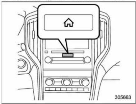 SUBARU 2019 - ▼ Type A multi-function display (black and white) - 1