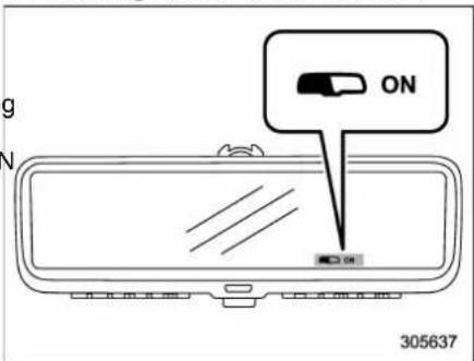 SUBARU 2019 - Dimming setting - 2