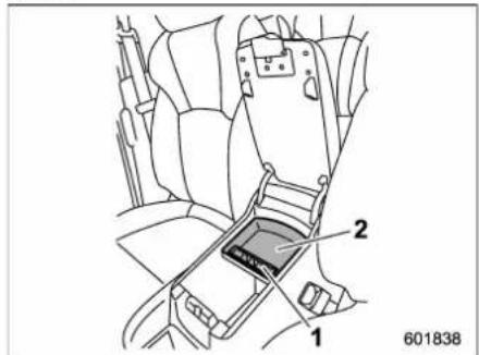 SUBARU 2019 - ■ Center console - 1