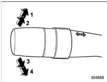 SUBARU 2019 - 3-15. Turn signal lever - 1