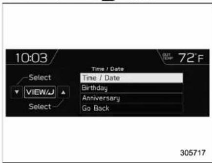 SUBARU 2019 - ▼ Type B multi-function display (color LCD) - 84