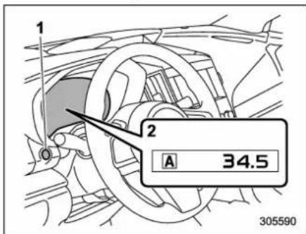 SUBARU 2019 - ■ Double trip meter - 1