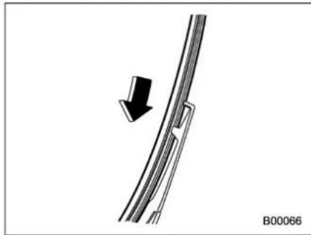 SUBARU 2019 - ■ Rear window wiper blade assembly - 6