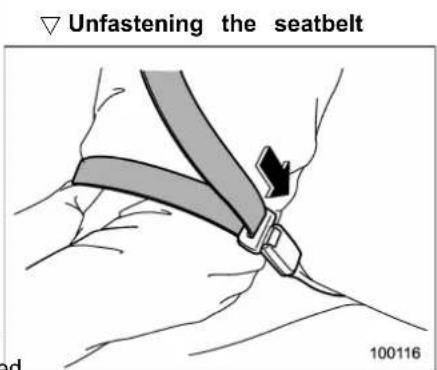 SUBARU 2019 - ▽ Seat belt comfort guide - 4