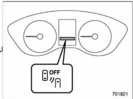 SUBARU 2019 - ■ BSD/RCTA warning indicator - 3