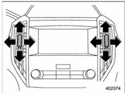 SUBARU 2019 - 4-1. Ventilator control - 1