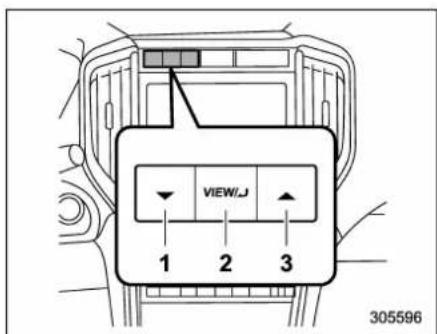 SUBARU 2019 - ▼ Type B multi-function display (color LCD) - 2