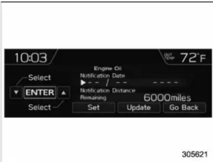 SUBARU 2019 - ▽ Engine oil setting - 1