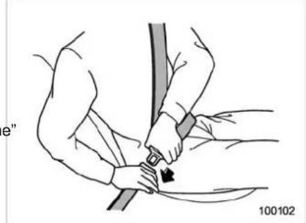 SUBARU 2020 - ▼ Front seatbelts - 1