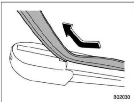 SUBARU 2020 - ■ Windshield wiper blade rubber - 2