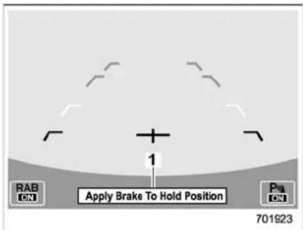 RAB ON Apply Brake To Hold Position Pd ON 701923