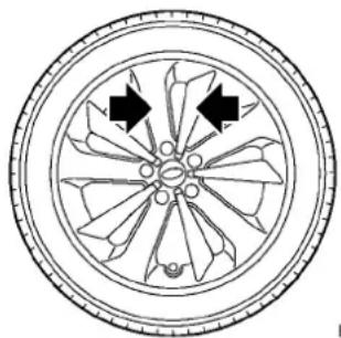 SUBARU 2020 - ▼ Removing the wheel cover - 1