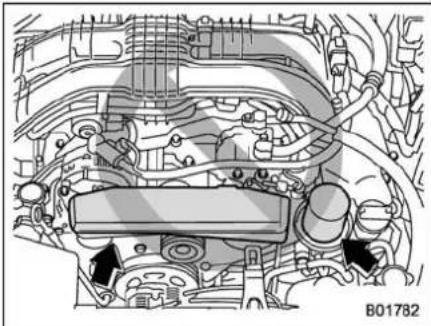 SUBARU 2020 - ■ When checking or servicing in the engine compartment - 1