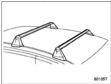 SUBARU 2020 - ■ Roof molding and crossbar equipped) - 1