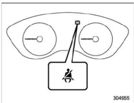 SUBARU 2020 - ■ Seatbelt warning light and chime - 2