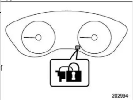SUBARU 2020 - ■ Arming the system - 1