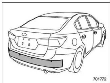 SUBARU 2020 - ■ Handling of the sonar sensors - 1