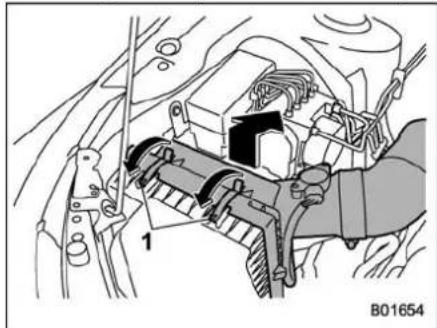 SUBARU 2020 - ■ Replacing the air cleaner ment - 1