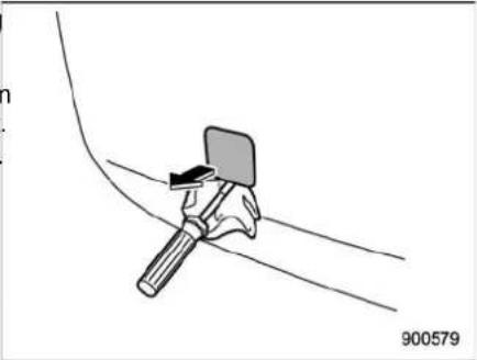 SUBARU 2020 - ▼ Rear towing hook - 1