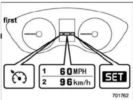 first 1 60 MPH 2 96 km/h SET 701762