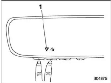 SUBARU 2020 - ▽ Garage Door Two-Way Communication - 2