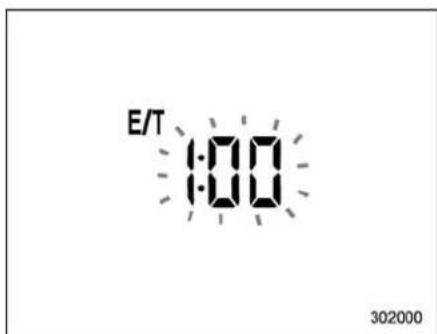 E/T 1:00 302000