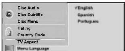 LG LH-D6240A - Menu Language - 1
