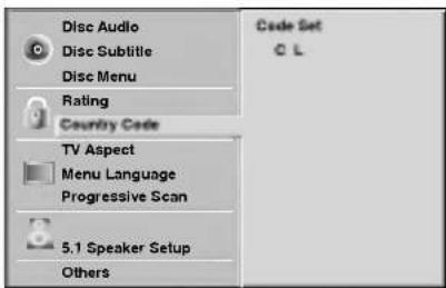 LG LH-D6240A - Country Code DVD - 1