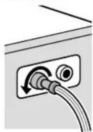 LG WD62J6WY1W - Cleaning the Water Inlet Filter - 1