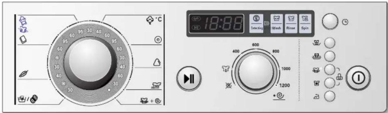 LG WD-10360NDK - ow to use washer - 1
