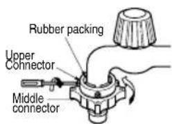 LG WD-10360NDK - ■ Normal Tap without thread & one touch type inlet hose (Single inlet models) - 4