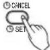 LG ASNW2463RH2 - Setting the time - 4
