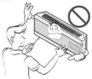 LG ASNW2463RH2 - Stop operation and close the window in storm or hurricane. If possible, remove the air conditioner from the window before the hurricane arrives. - 4