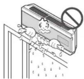 LG ASNW2463RH2 - Do not let the air conditioner run for a long time when the humidity is very high and a door or a window is left open. - 2