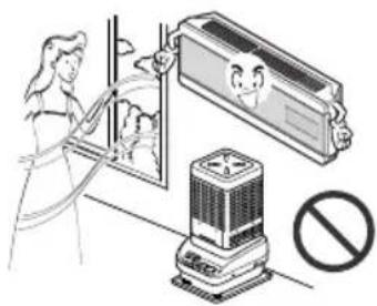 LG ASNW2463RH2 - Stop operation and close the window in storm or hurricane. If possible, remove the air conditioner from the window before the hurricane arrives. - 6