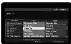 LG RHT399H - Používání digitálního elektr. prog. průvodce (EPG) - další funkce - 2