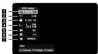 DVD-1/4 0.00 1/2 5/28 0:00:18 1:00 3GB DDR OFF 1/1 NORMAL RGB ✓ Freeze P/P Value ✓ Color