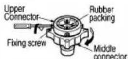 LG F51B9LD - ■ Normal Tap without thread & one touch type inlet hose - 1