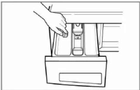LG F5088LD - Adding water softener - 1