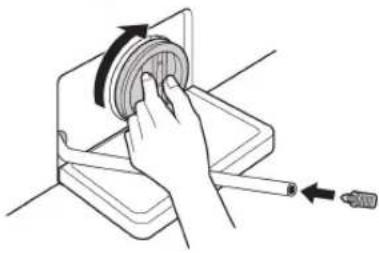 LG F2J6HM1W - Cleaning the Drain Pump Filter - 4